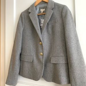 J. Crew | gray wool blazer
